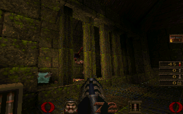 Quake atari screenshot